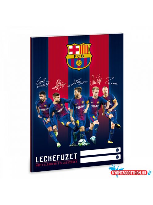 FC Barcelona A/5 leckefüzet