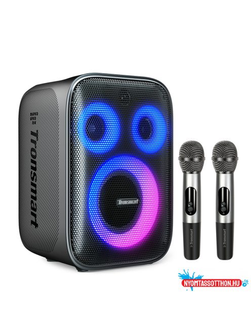 Tronsmart HALO 200 (120W, 2-Mic, Karaoke), Fekete, hangszóró