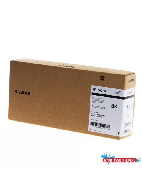 Canon PFI707 Black tintapatron (Eredeti)