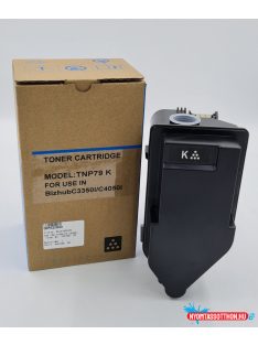 Utángyártott:MINOLTA C3350i toner, Black TNP79K