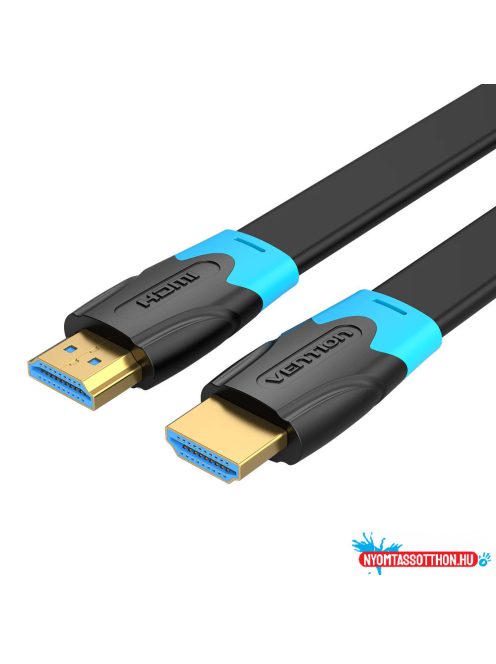 VENTION KÁBEL Lapos HDMI 1M Fekete