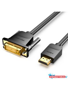 VENTION KÁBEL HDMI to DVI Kábel 2M Black