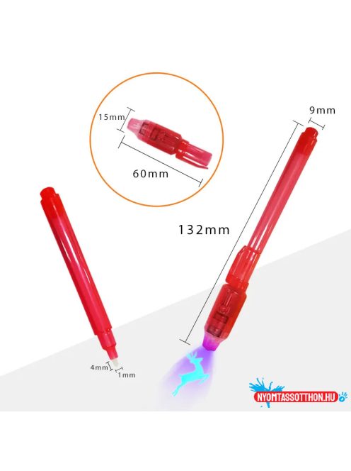 Láthatatlan toll - UV fény (db)