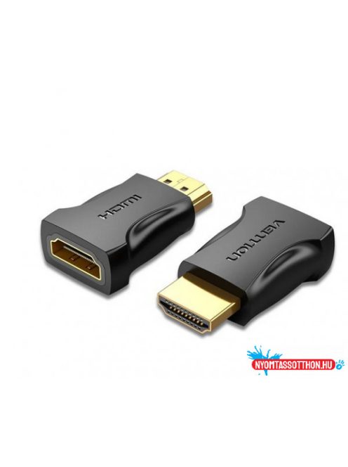 Vention HDMI/M -> HDMI/F (4K,fekete, 2darab), adapter