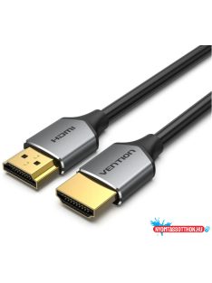   VENTION KÁBEL Ultra Thin HDMI M to M HD Kábel 0.5M Gray Aluminum Alloy Type