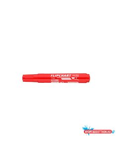   Flipchart marker vízbázisú 1-4mm, vágott Artip 12XXL piros