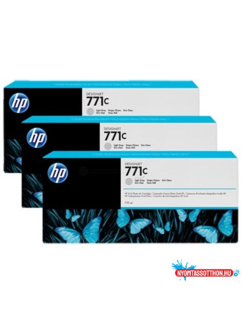 HP B6Y38A Patron Li Grey 775ml No.771C (Eredeti)