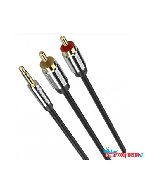 VENTION 3.5mm M to 2RCA M Audio kábel  10M