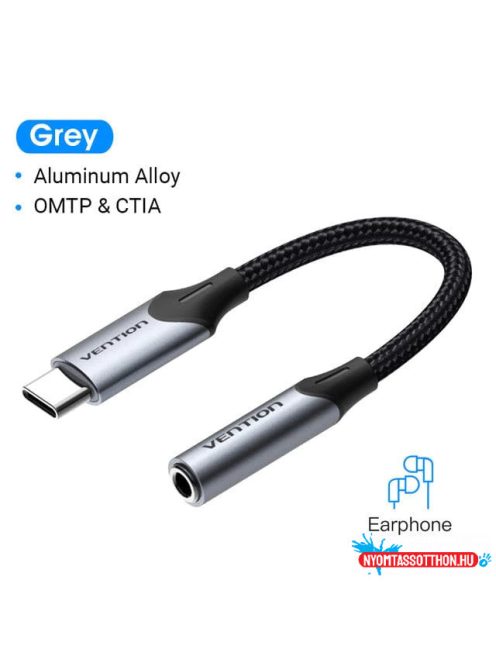 VENTION USB-C M - 3.5MM Jack Adapter