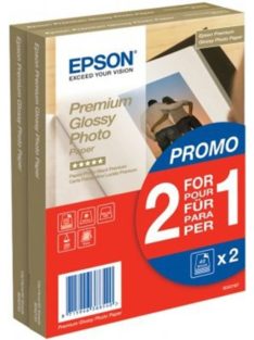   Epson 10x15 Premium Glossy Photo Paper 2x40Lap 255g (Original)