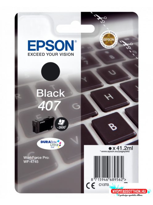 Epson T07U1 Patron Black 41,2 ml /o/