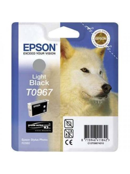 Epson T0967 Patron Light Black 11.4ml (Original)