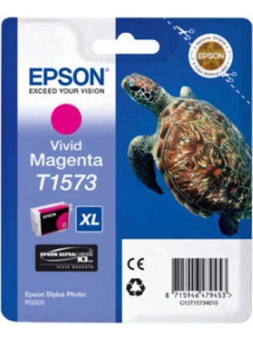 Epson T1573 cartridge Magenta 26ml (Original)