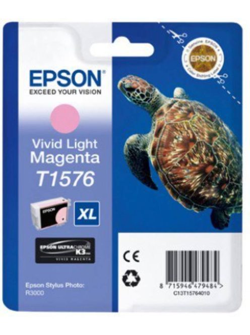 Epson T1576 Patron Light Magenta 26ml (Original)