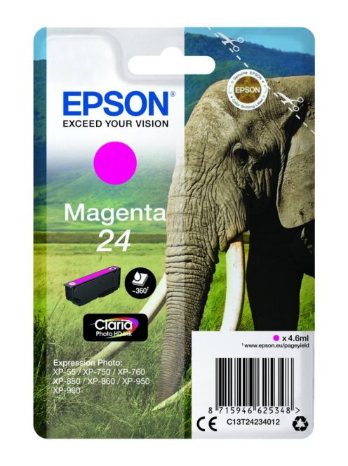 Epson T2423 Cartridge Magenta 4.6ml 24 (Original)