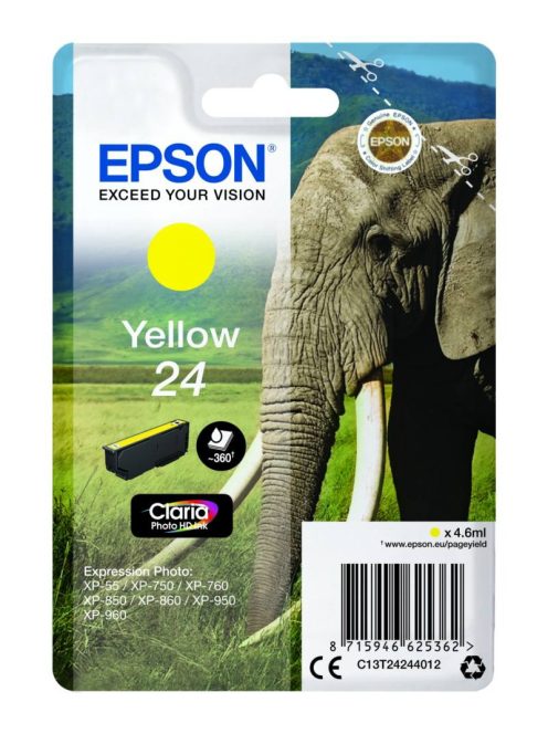 Epson T2424 Patron Yellow 4.6ml 24 (Original)