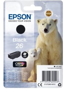 Epson T2601 Patron Black 6,2ml 26 (Eredeti)