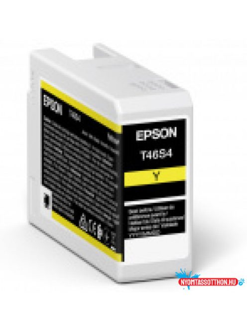 Epson T46S4 Patron Yellow 25ml (Eredeti)