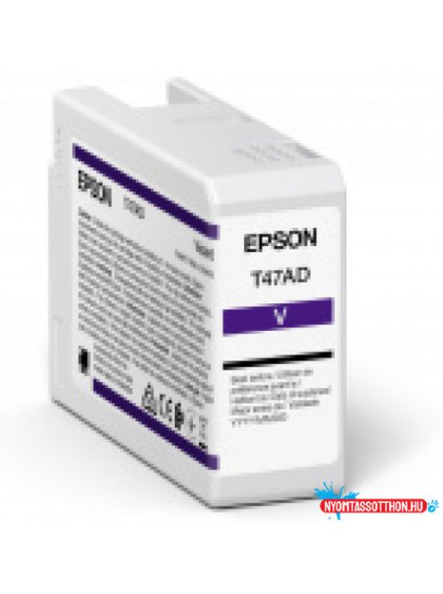 Epson T47AD Patron Violet 50ml (Eredeti)