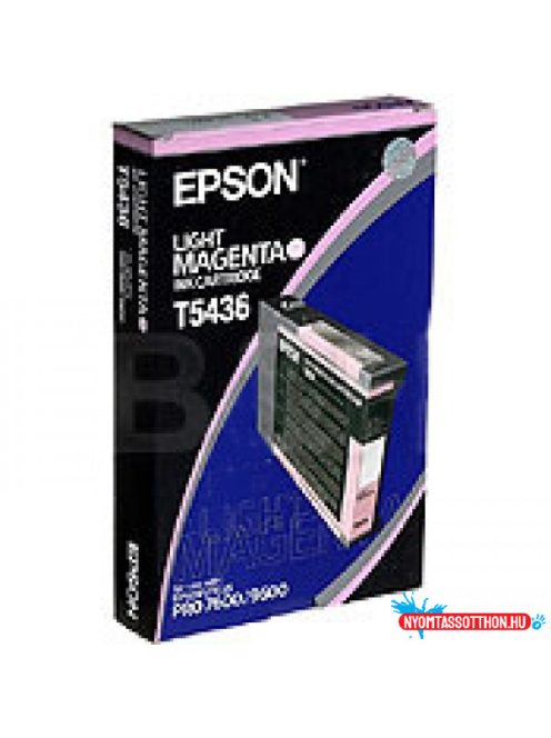 Epson T5436 Patron Light Magenta 110ml (Eredeti)