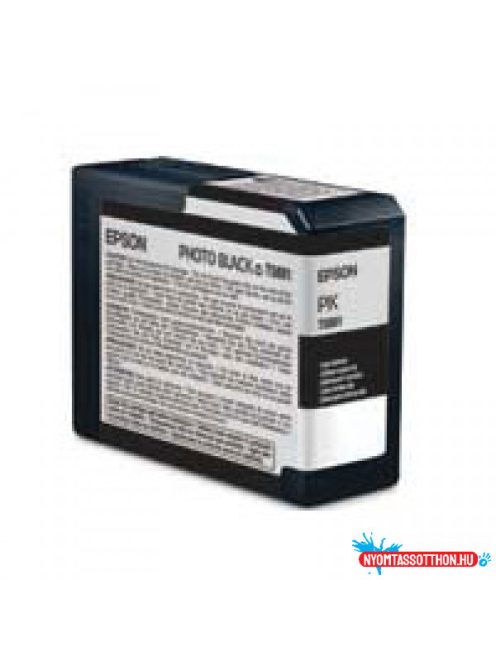 Epson T5801 Patron Photo Black 80ml (Eredeti)