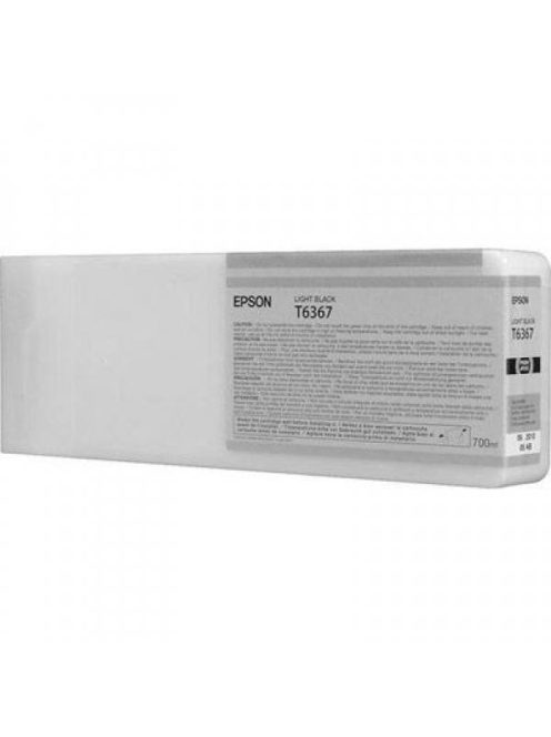 Epson T6367 Patron Light Black 700ml (Original)