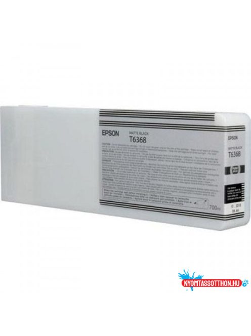 Epson T6368 Patron Matt Bk 700ml /o/*