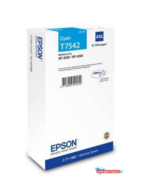 Epson T7542 Patron Cyan 7K /o/