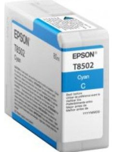 Epson T8502 Patron Cyan 80 ml / original /