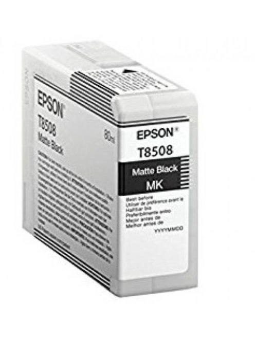 Epson T8508 Patron Matte Black 80 ml / original /