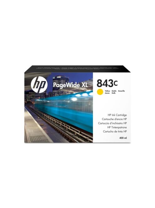 HP C1Q68A Cartridge Yellow No.843C (Original)