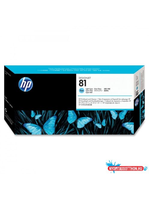 HP C4954A Pr.head L.Cyan No.81 (Eredeti)