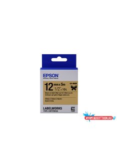 Epson LK-4KBlack Black/Gold 12mm szalag (5m)