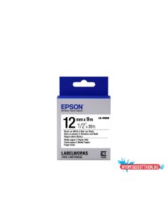 Epson LK-4WBB Black/White 12mm szalag (9m)