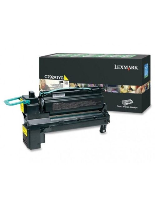 Lexmark C79x Yellow Print Cartridge Standard Ret