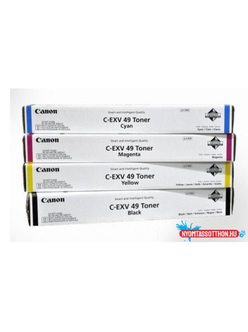 Utángyártott CANON CEXV49 Toner, Black 36000 oldal kapacitás INTEGRAL*