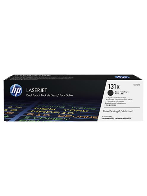 HP CF210XD Toner Black 2x2,4k No.131X (Original)