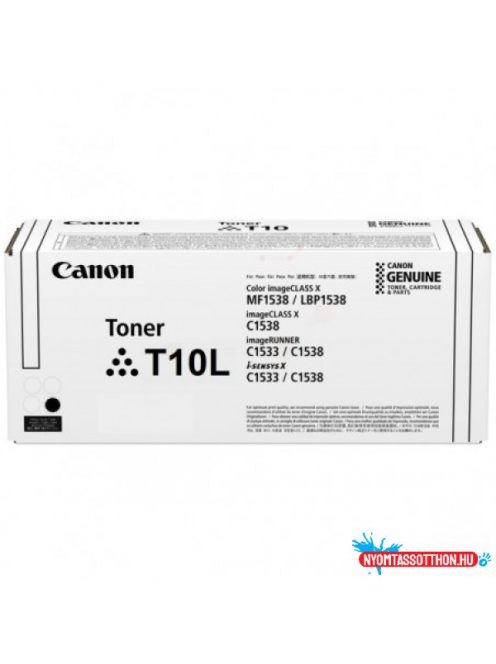 Canon T10L Toner Black 6.000 oldal kapacitás