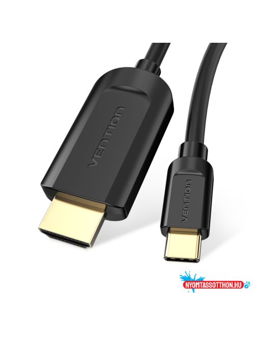 VENTION KÁBEL Type-C to HDMI Kábel 1.5M Black