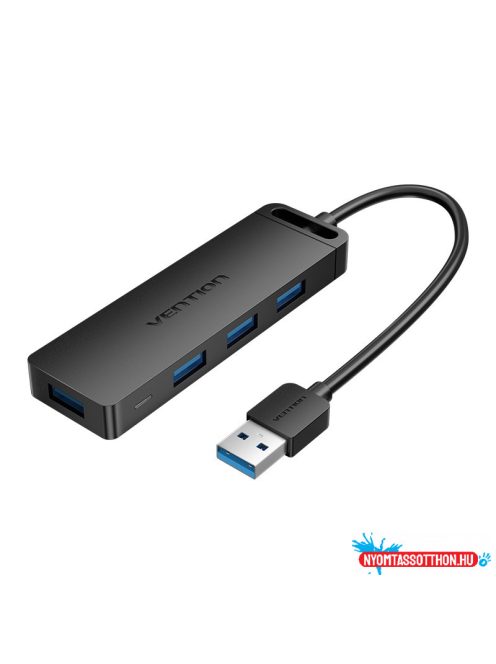 VENTION 4-Port USB 3.0 Hub táppal 0.15M Black