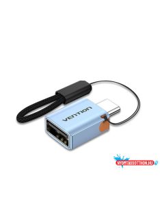   VENTION USB 3.1 Type-C M to USB FeM OTG Adapter with Lanyard Gray