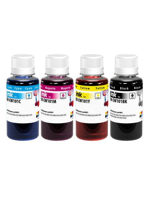 ColorWay T6641-T6644 Set Ink - 100ml (Premium Remanufactured Ink)