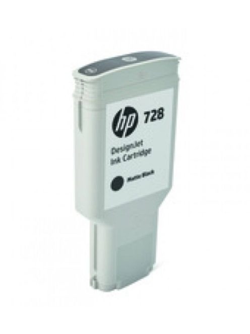 HP F9J68A Cartridge Matt Bk 300ml No.728 (Original)