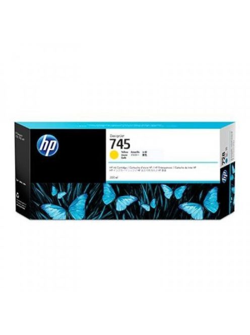 HP F9K02A Cartridge Yel 300ml No.745 (Original)