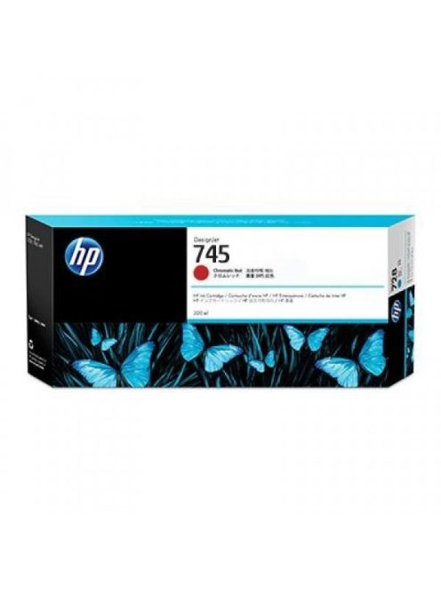 HP F9K06A Patron Chromatic Red 300ml No.745 (Original)