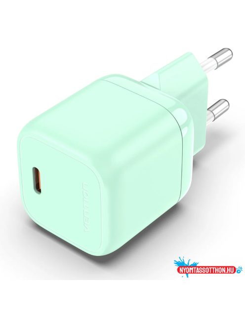 VENTION 1-port USB-C Töltő(30W)Green