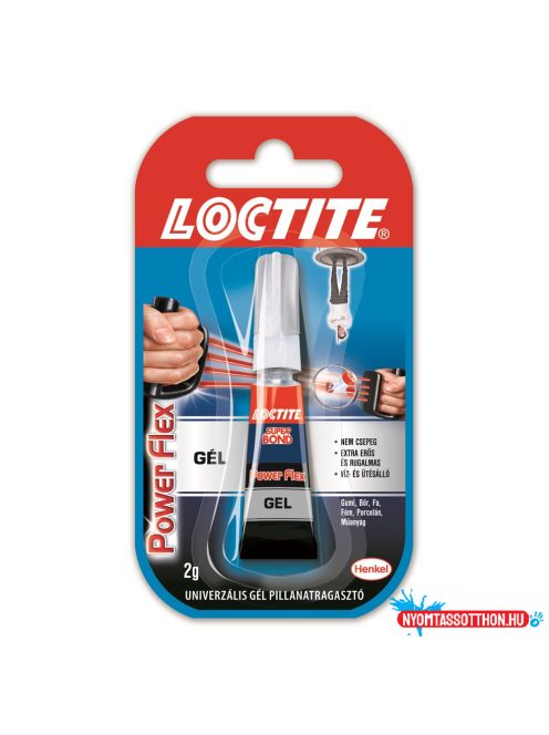 Pillanatragasztó 2g Loctite Super Bond Power Gél