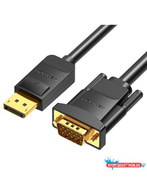 VENTION KÁBEL DP - HDMI 1.5M Fekete