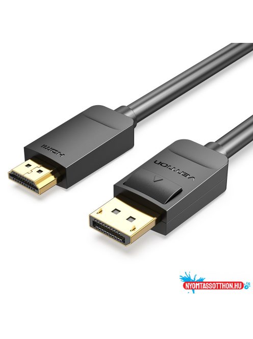 VENTION KÁBEL DP to HDMI Kábel 3M Black