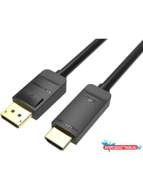 VENTION KÁBEL 4K DP to HDMI Kábel 1M Black